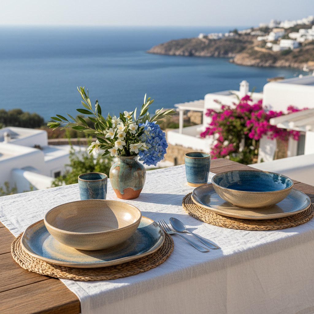 Park Hyatt Bodrum restoran seramik tabak takımı